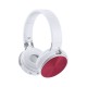 Auriculares plegables de diadema con logo