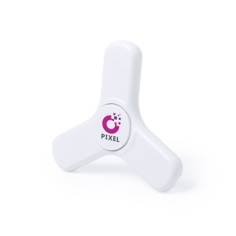 Cargador spinner antiestrés con logo