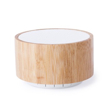 Altavoz Bambú Recargables para merchandising