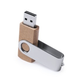 Memoria USB 16gb en Cartón Reciclado para merchandising