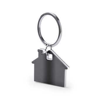 Llaveros casita de Acero Inox promocional