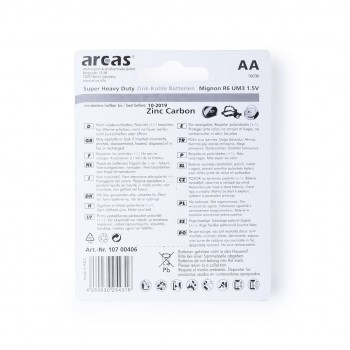 Blister 4 Pilas 1,5V AA/ R06