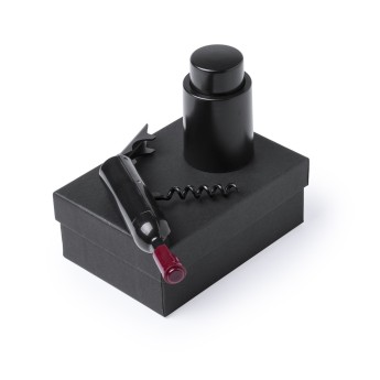 Set Vinos 2 Accesorios con logo