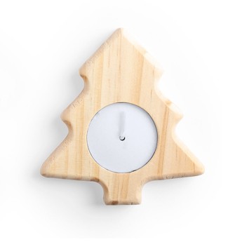 Velas de estrella y arbolito personalizada