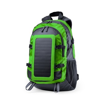 Mochila con carga solar de 6.5W para merchandising