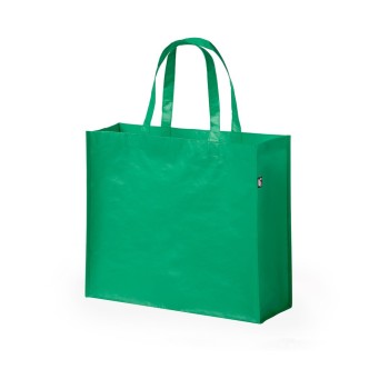 Bolsas ecológicas RPET laminado de 100 g/m² con logo