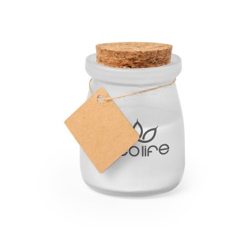 Vela tarrito de cristal para merchandising