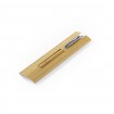 Funda de bolígrafo con patrón de bambú.