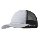 Gorra con tela de rejilla con logo