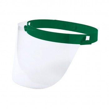 Pantallas faciales con cinta ajustable para merchandising