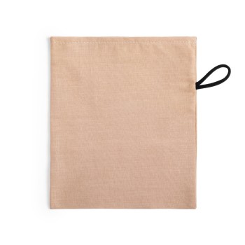 Portamascarillas de tela con logo