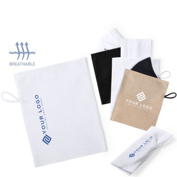 Portamascarillas de tela promocional