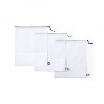 Set Bolsas plástico reciclado personalizado