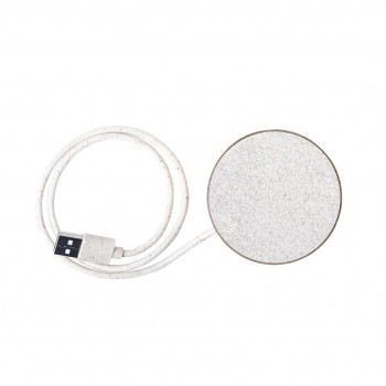 Cargador de cartón reciclado/ caña de trigo publicitario