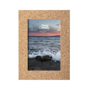 Portafotos corcho natural publicitario