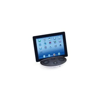 Altavoz con soporte publicitario