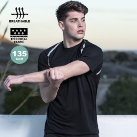 Camisetas deportivas poliéster con logo