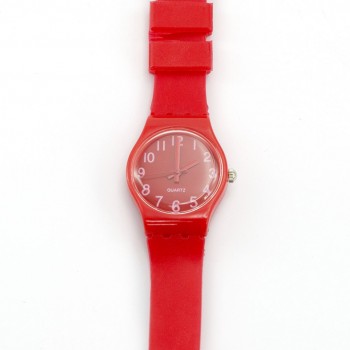 Reloj de silicona analógico publicitario