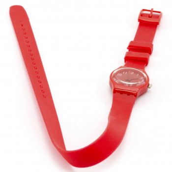 Reloj de silicona analógico para merchandising