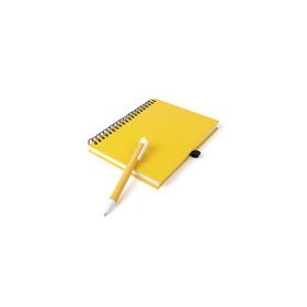 Libretas portada rígida con bolígrafo personalizada