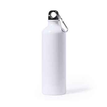 Bidones de aluminio blancos de 800 ml para merchandising 