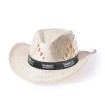 Sombreros de paja con cinta