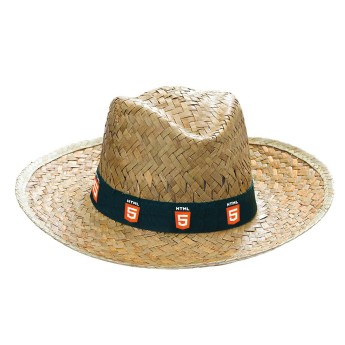 Sombrero de paja envejecida para merchandising