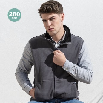 Chalecos de forro y anti-pilling con logo