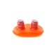 Soporte inflable 2 bebidas con logo