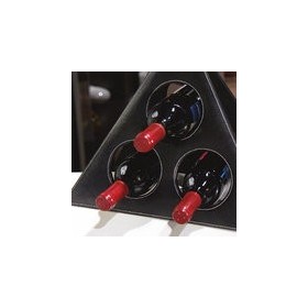 Botellero plegable 3 botellas para merchandising