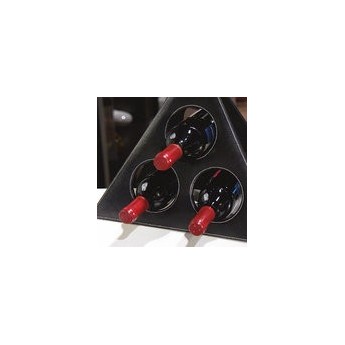 Botellero plegable 3 botellas para merchandising