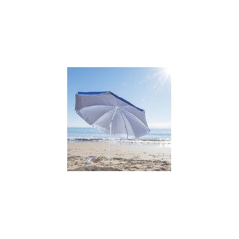 Sombrilla con tubo telescópico inclinable promocional