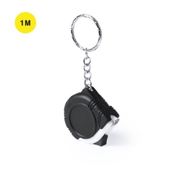 Flexómetro llavero de 1 metro promocional