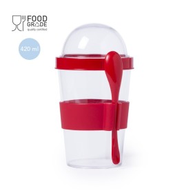 Vasos cuchara y tapadera promocional para merchandising