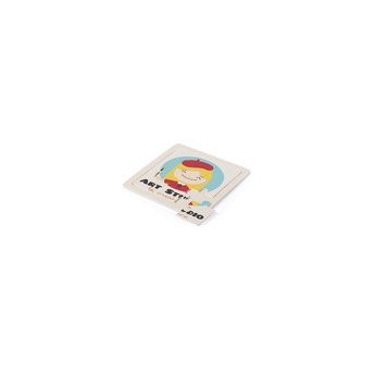 Puzzle de Madera 9 piezas con logo