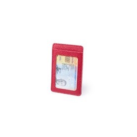 Tarjetero billetero con ventana para merchandising