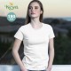 Camisetas blancas de mujer para merchandising