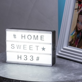 Cajita de luz Lightbox con logo