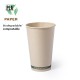 Vaso Compostable - 500 ml para merchandising