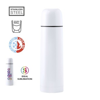 Termo de 500 ml tapón de seguridad económico