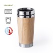 Vaso Bambú y Acero Inox - 500 ml