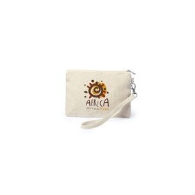 Portatodo en poliéster natural para merchandising