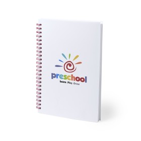 Libreta Nazga en PP Plástico publicitario