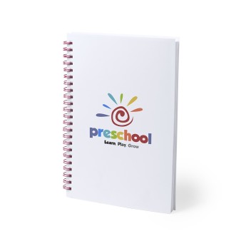 Libreta Nazga en PP Plástico publicitario