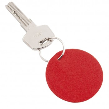 Llavero de fieltro publicitario