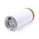 Vaso de corcho y acero Inox personalizado