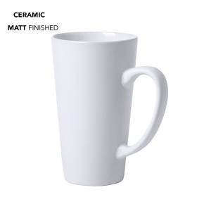 Taza de cerámica de 480 ml para merchandising