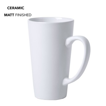 Taza de cerámica de 480 ml para merchandising
