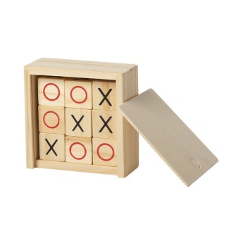 Juego de madera 9 piezas con logo