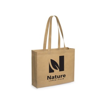 Bolsas nature non woven 80g/m² publicitaria